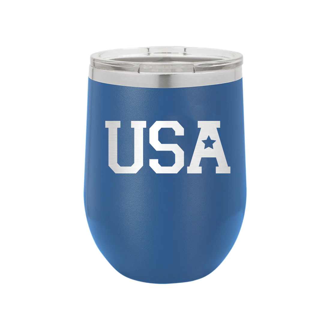 Tumbler, Royal Blue USA s 12 Oz Insulated